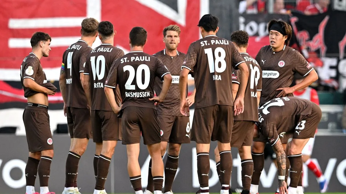 FC St. Pauli: Nach Pokal-Aus! Absturz-Warnung für St. Pauli