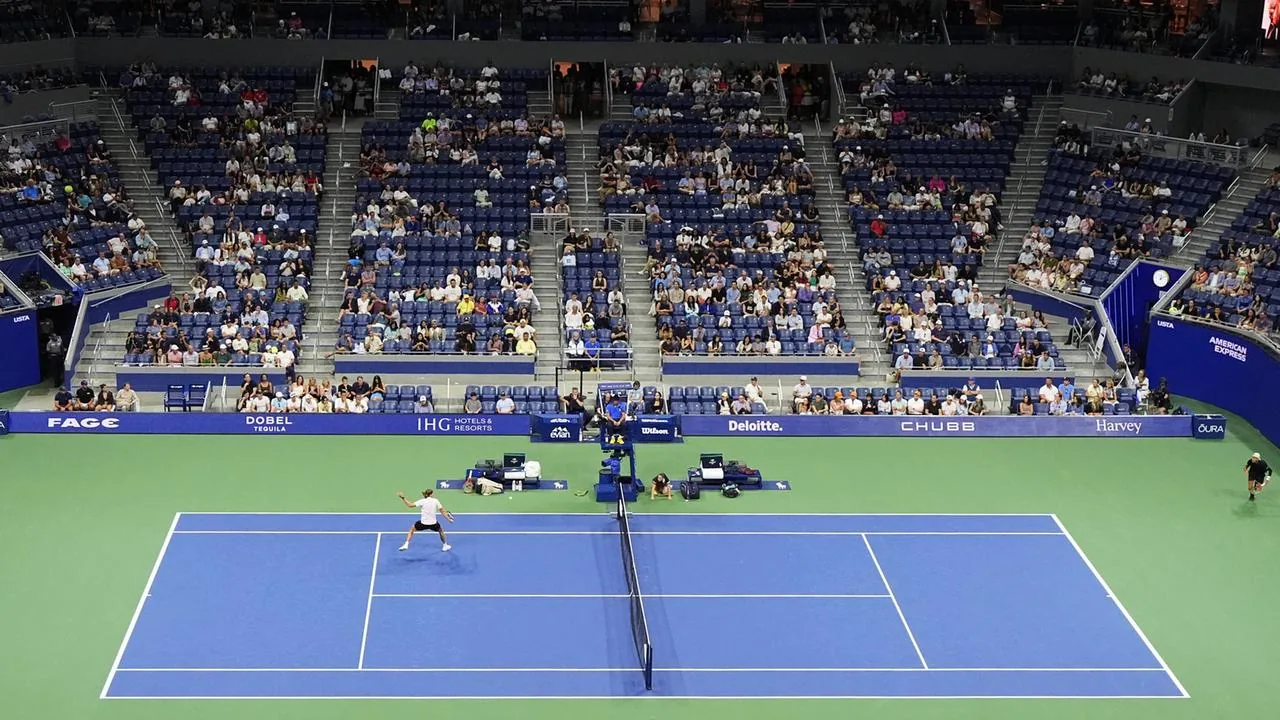 Alexander Zverev im Achtelfinale der US Open. Nun gegen Darderi - BILD